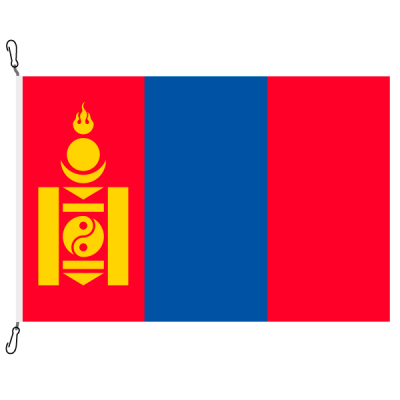 Fahne, Nation bedruckt, Mongolei, 150 x 225 cm